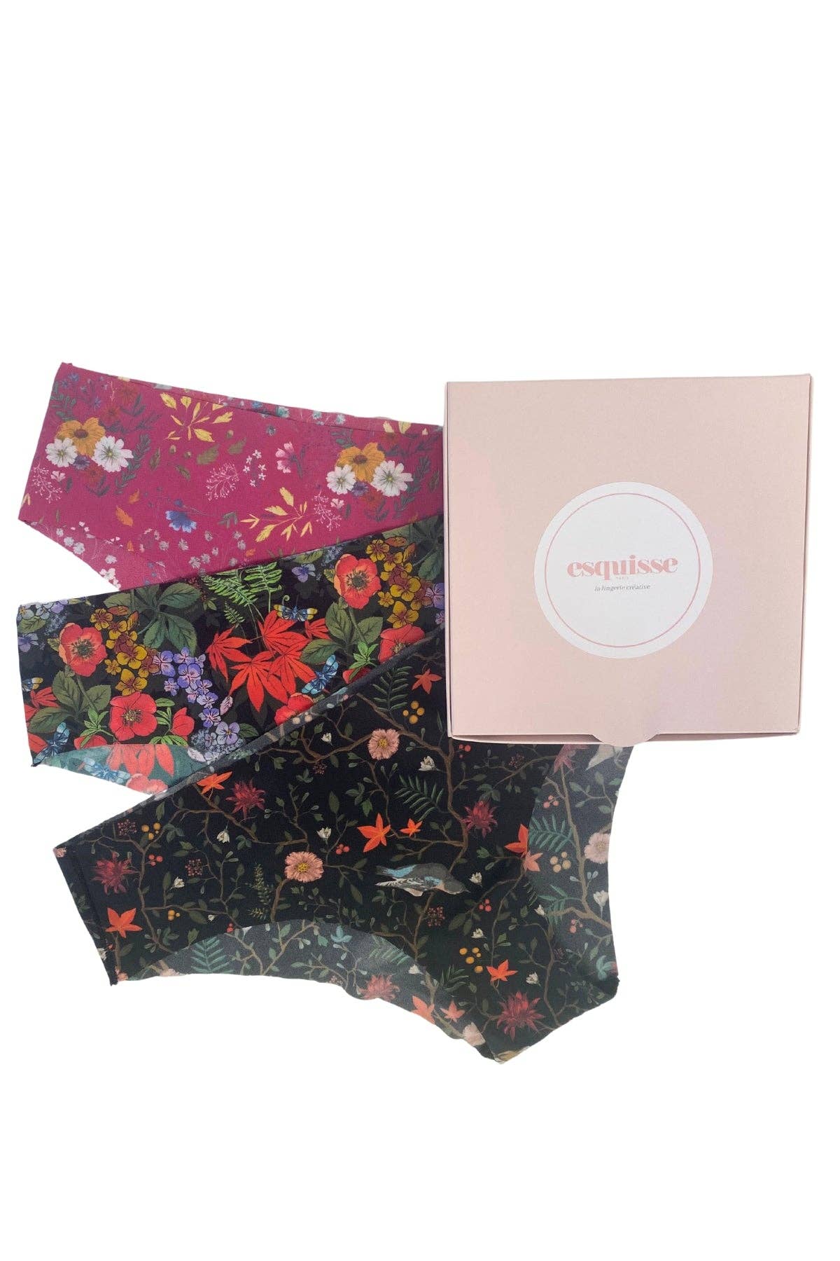 Coffret 3 culottes Âme fleur