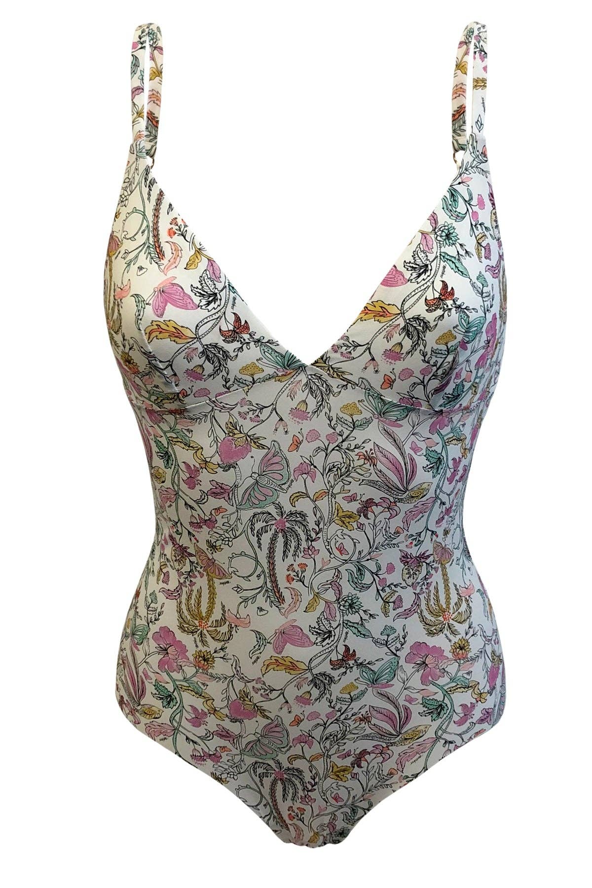 Body Freecut Indonésie Multico Imprimé Floral