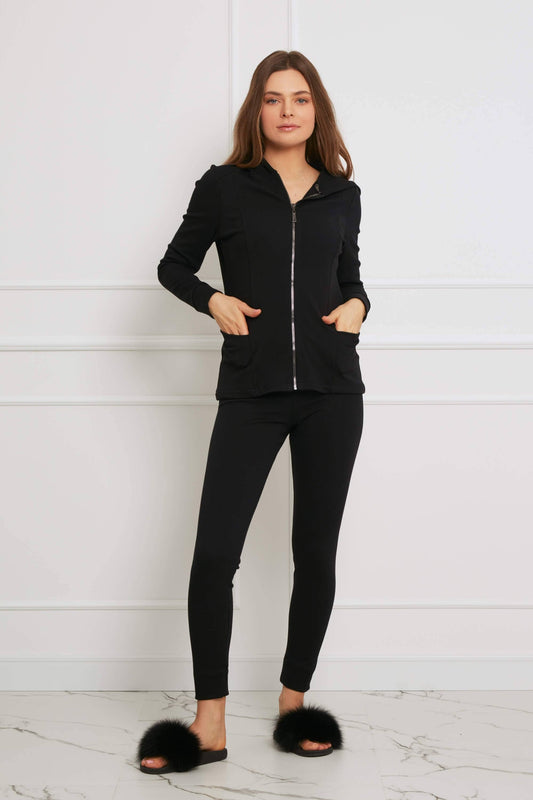 Sweat zippé H01